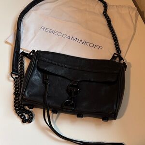 Rebecca Minkoff Black Chain Crossbody Bag